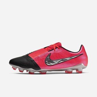 Ghete Fotbal Nike Phantom Venom Elite FG Firm-Ground Dama Rosii Negrii Metal Argintii | YXMR-34805